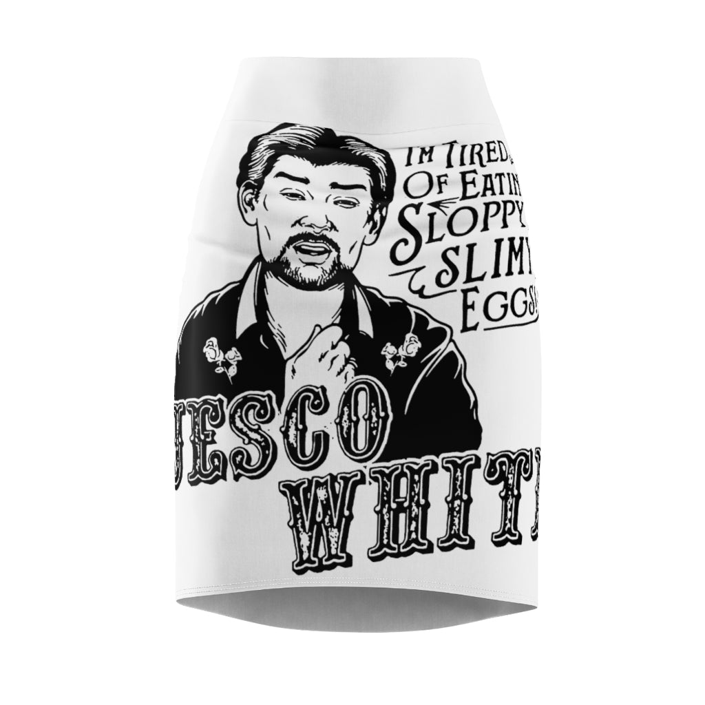 Tired Of Eggs Women's Pencil Skirt