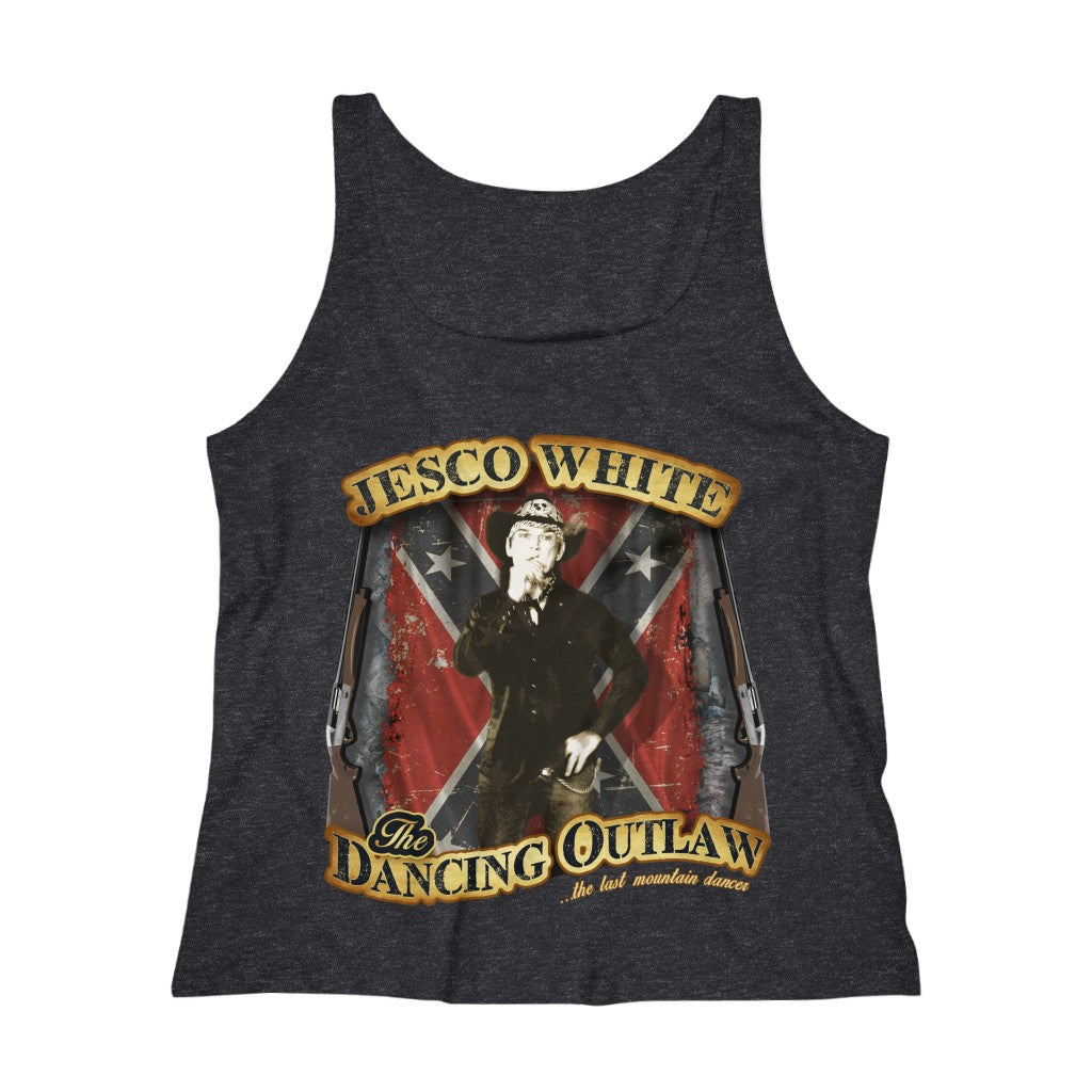 Southern Dancing Outlaw Women's Relaxed Jersey Tank Top