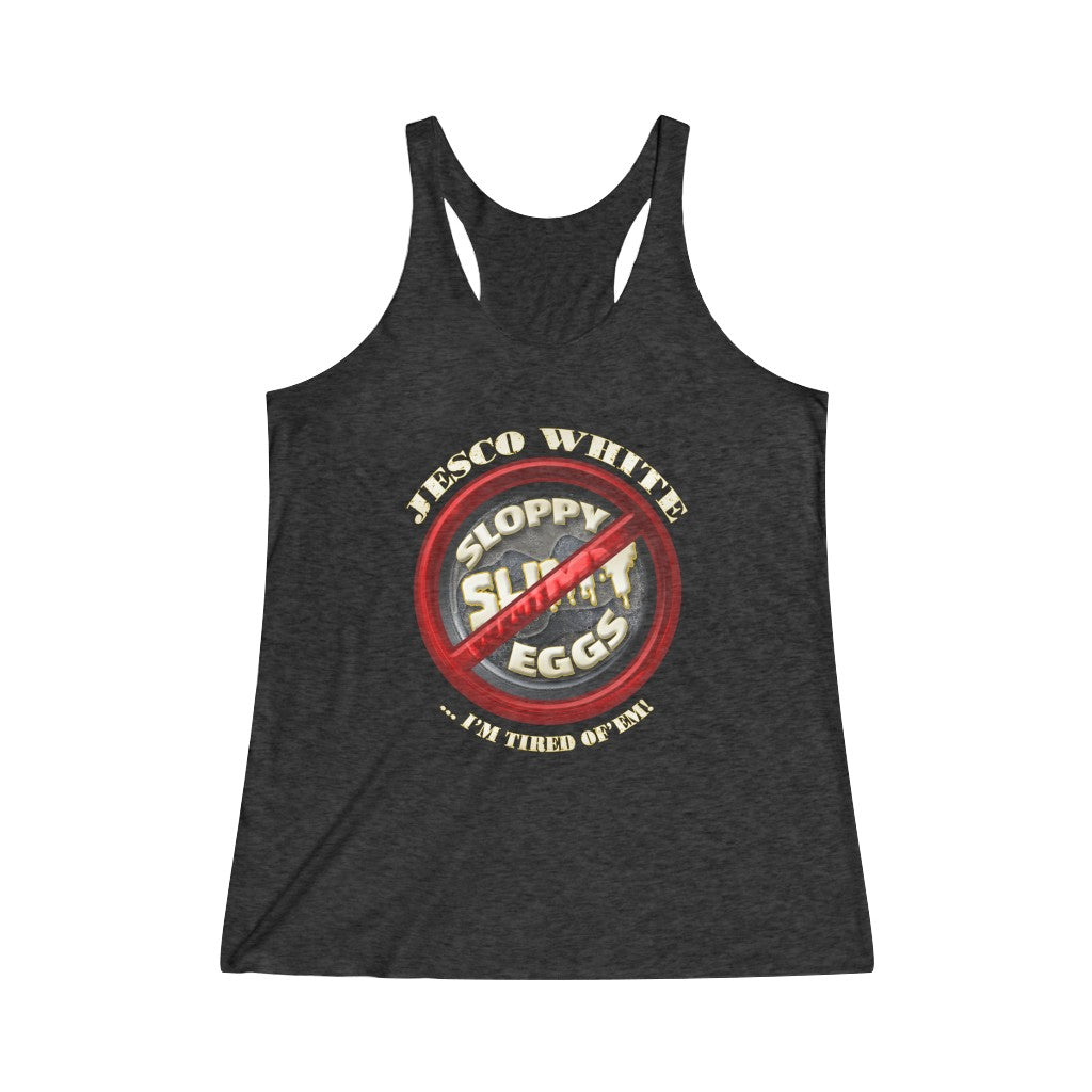 Slimy Eggs Women's Tri-Blend Tank