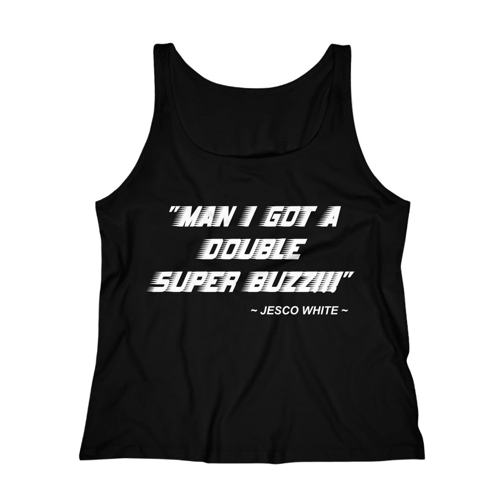 Super Buzz Women's Relaxed Jersey Tank Top