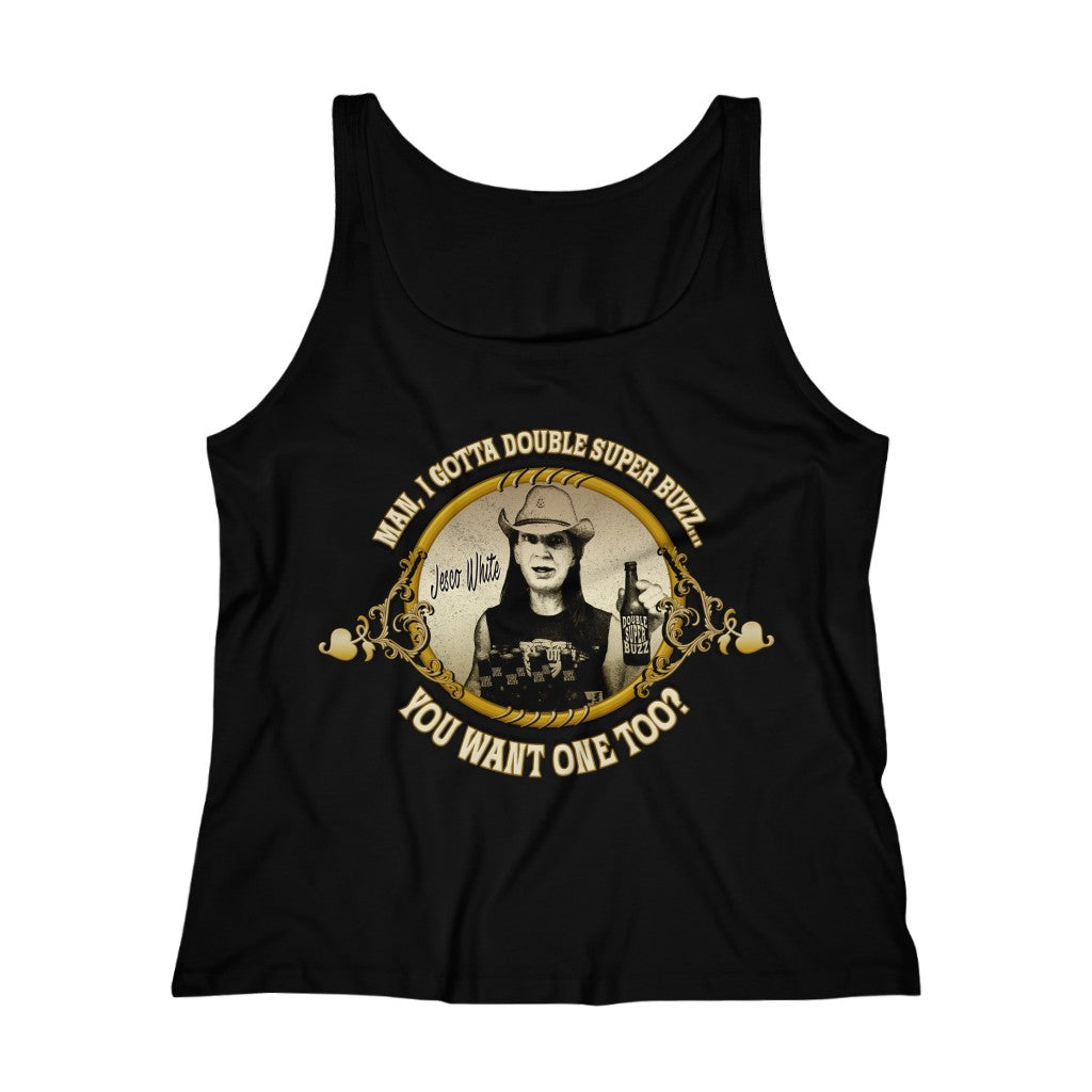 Double Super Buzz Women's Relaxed Jersey Tank Top