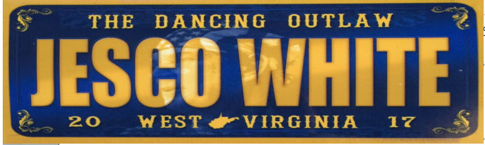 Jesco White License Plate Bumper Sticker
