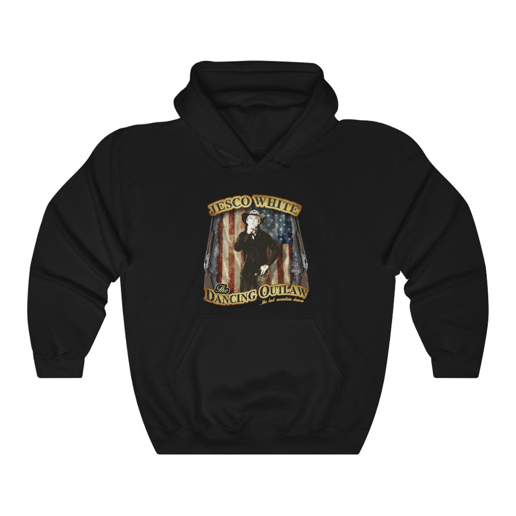 Dancing Outlaw Heavy Hooded Sweatshirt