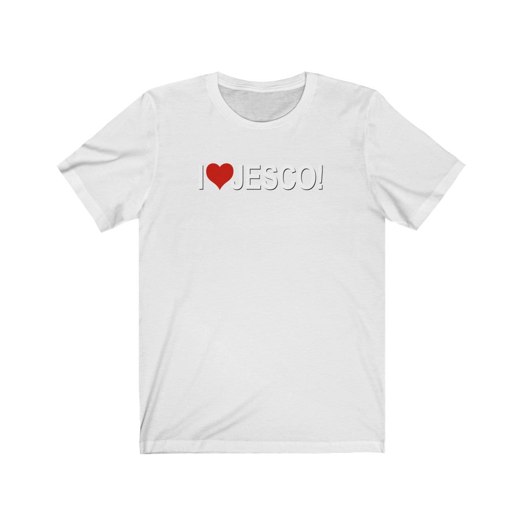 I Love Jesco Jersey Short Sleeve Tee