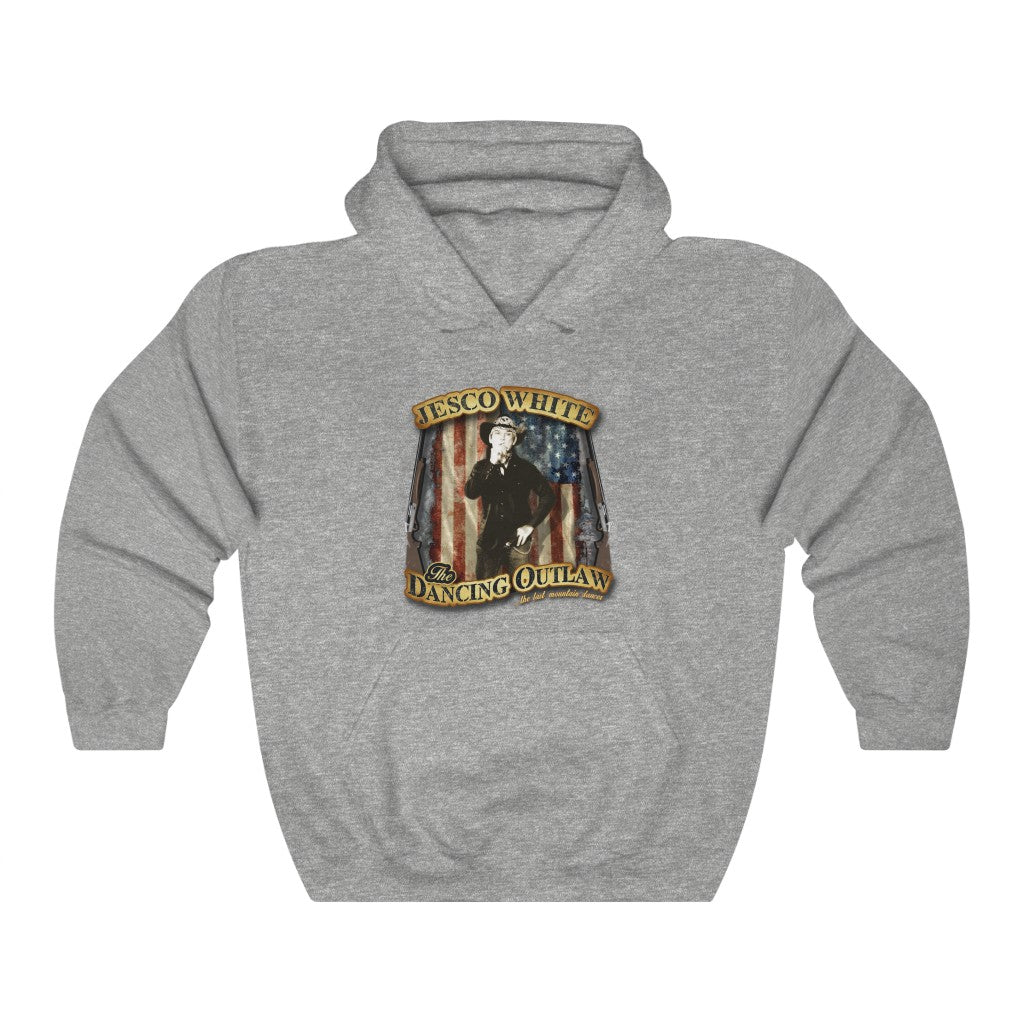 Dancing Outlaw Heavy Hooded Sweatshirt