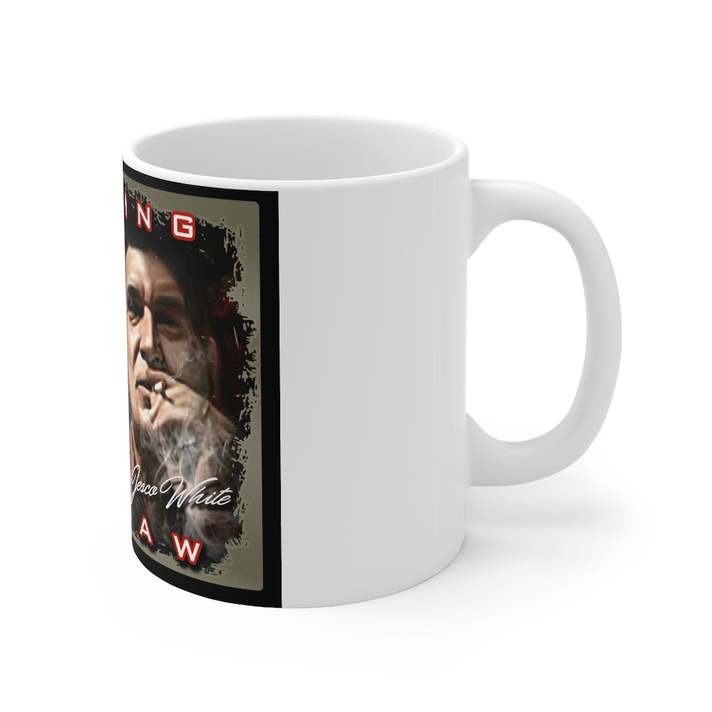 Smoking Flag Mug 11oz