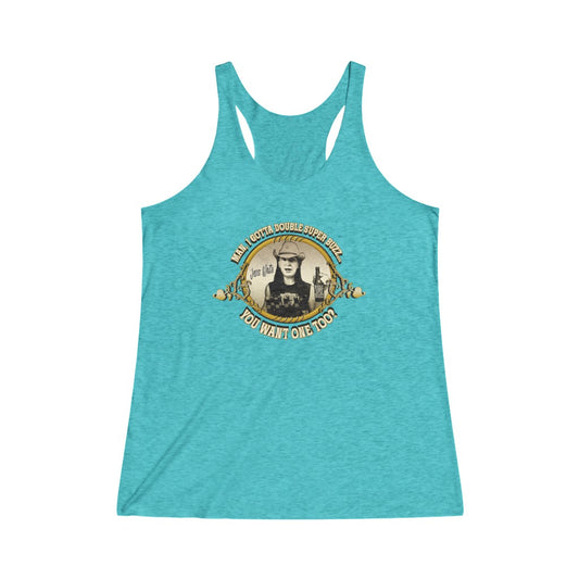 Double Super Buzz Women's Tri-Blend Tank