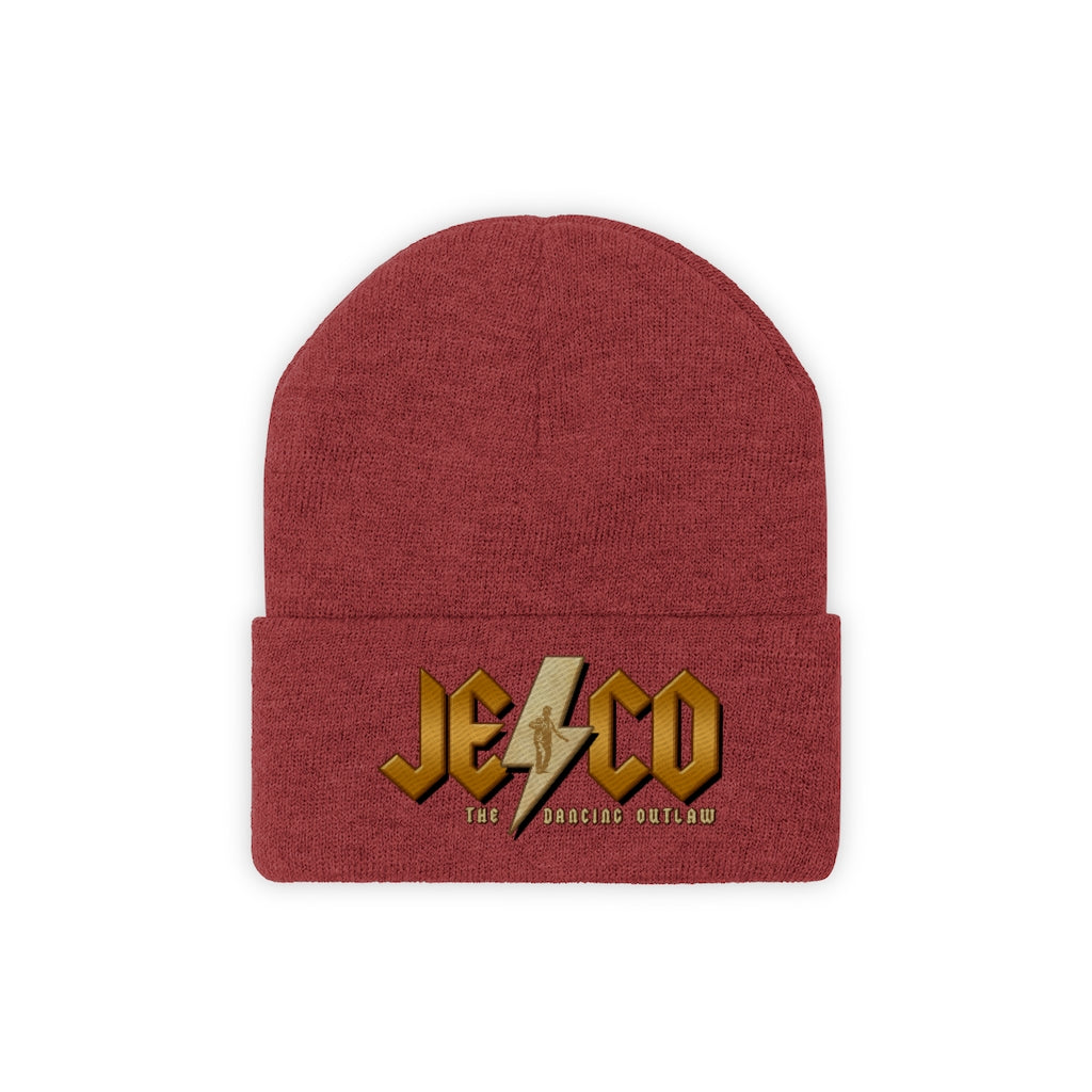 Jesco Gold Knit Beanie