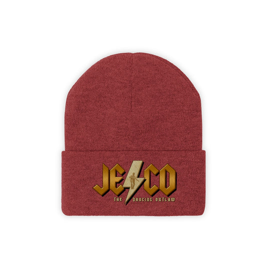 Jesco Gold Knit Beanie