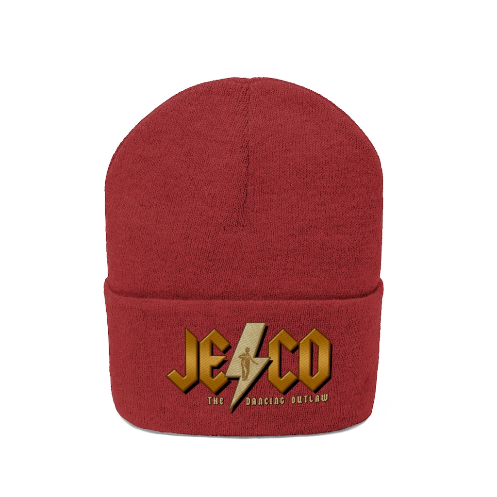 Jesco Gold Knit Beanie