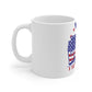 Jesco American Flag Mug 11oz