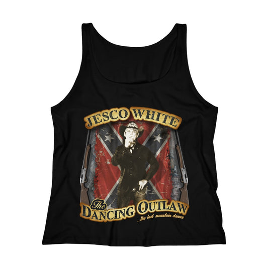 Southern Dancing Outlaw Women's Relaxed Jersey Tank Top