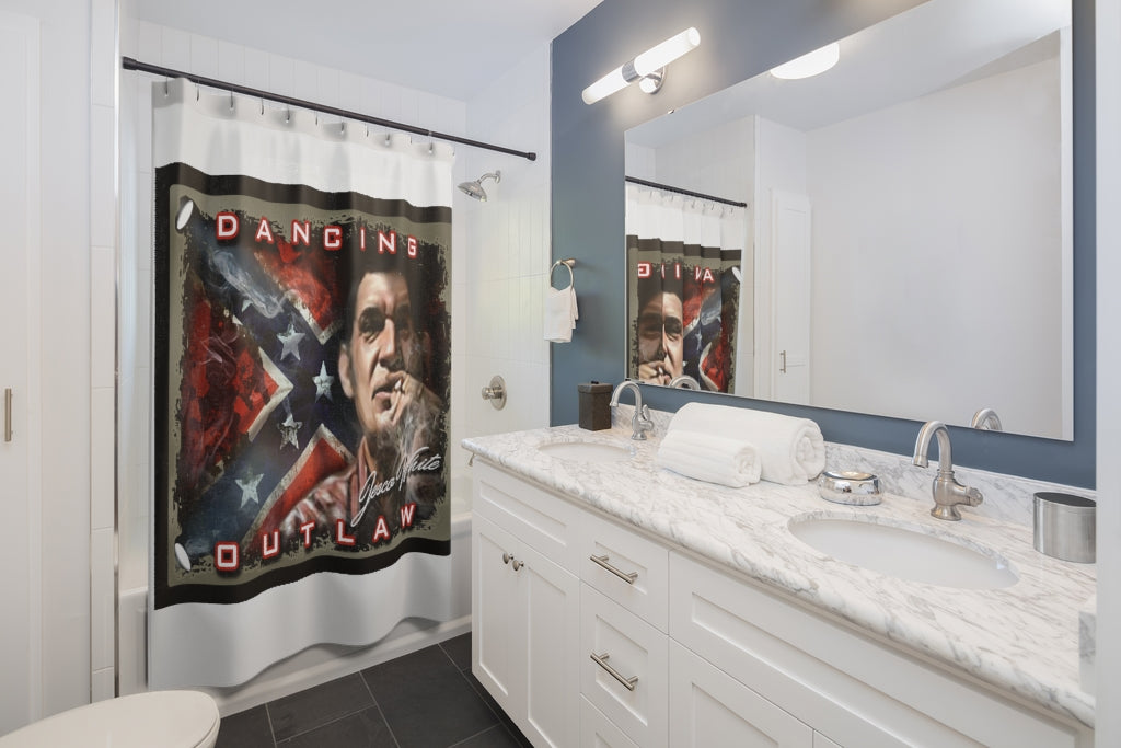 Smoking Flag Shower Curtains