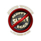 Tired Of Sloppy Eggs Kiss-Cut Stickers