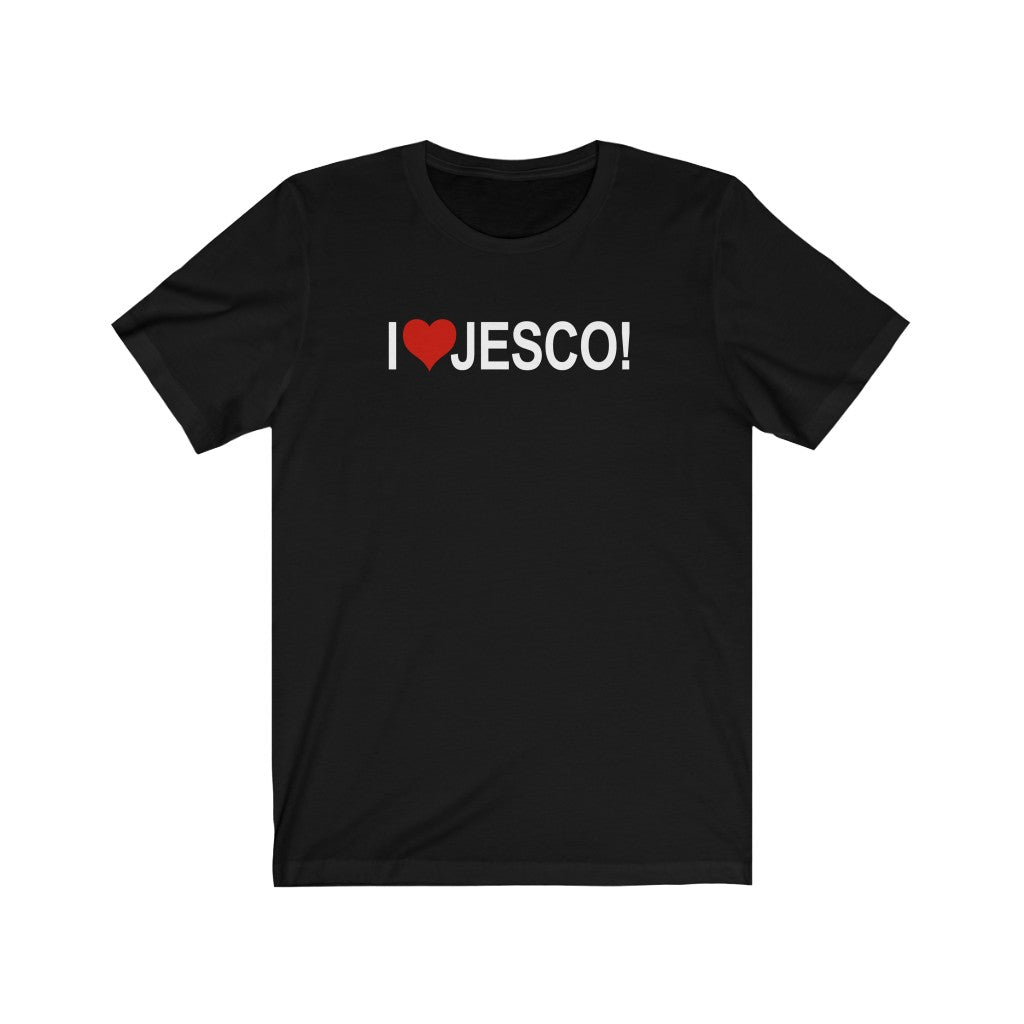 I Love Jesco Jersey Short Sleeve Tee