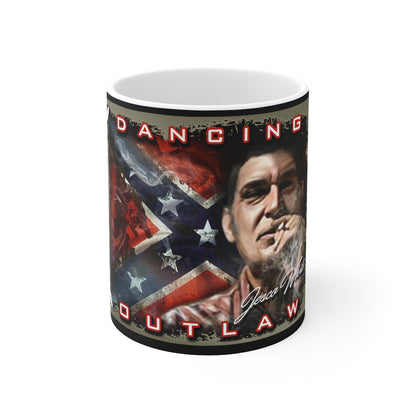 Smoking Flag Mug 11oz