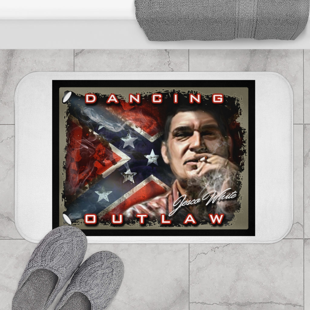 Smoking Flag Bath Mat