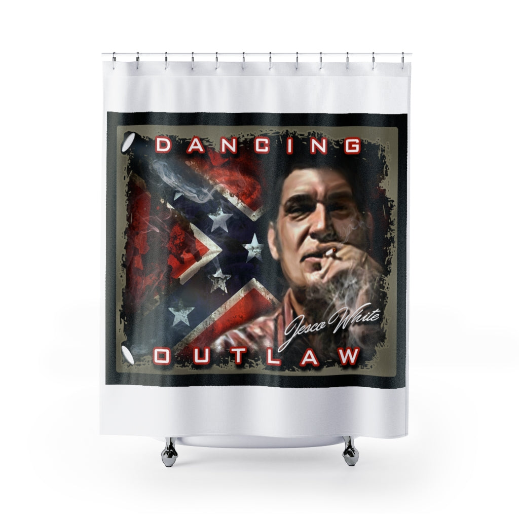 Smoking Flag Shower Curtains