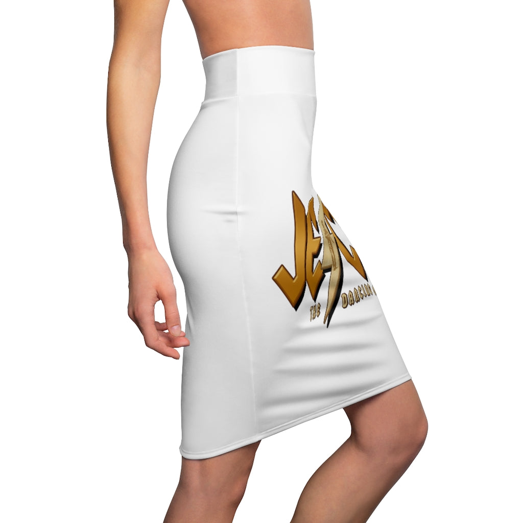 Jesco Gold Women's Pencil Skirt